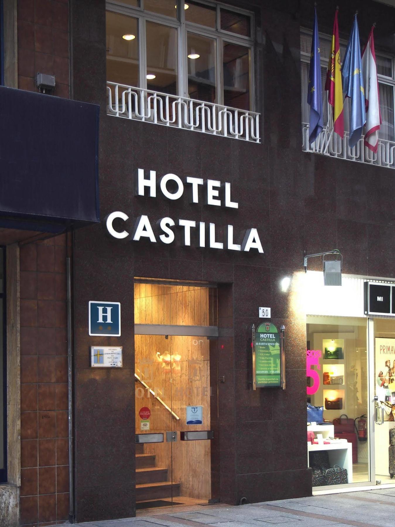 Hotel Castilla Хіхон Екстер'єр фото